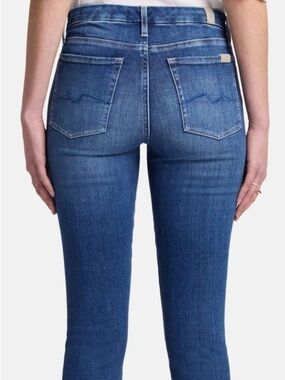 7 For All Mankind Light Blue Skinny Jeans